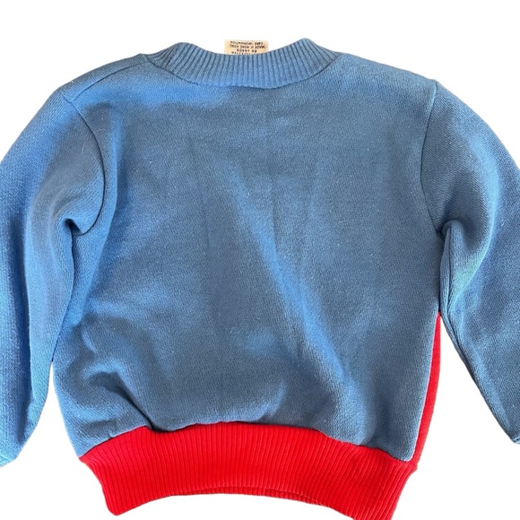Vintage kids 18 month bow tie bunny color block sweatshirt Bette’s Girls - Picture 9 of 9